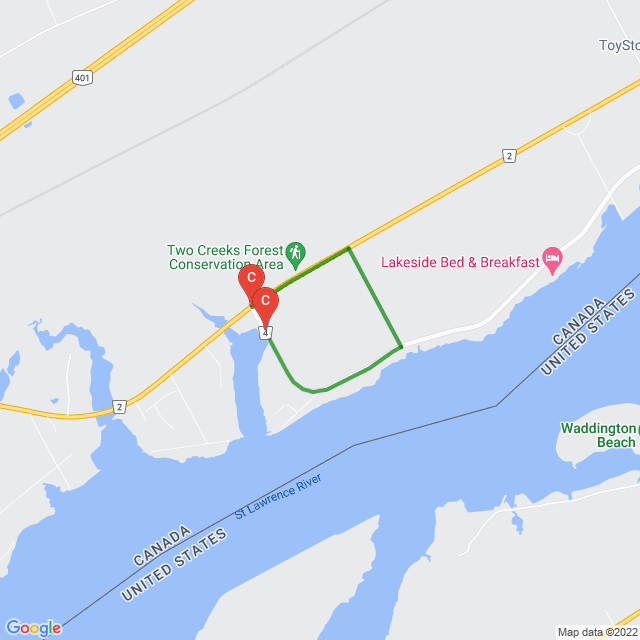 Lakeshore Dr. road closure detour map