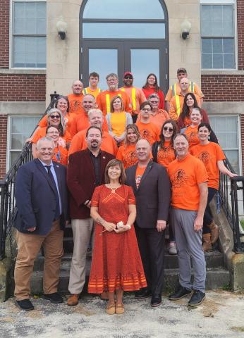 South Dundas Team with dignitaries on Day of TRC 2023