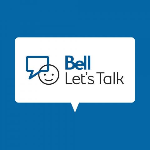 bell lets talk logo